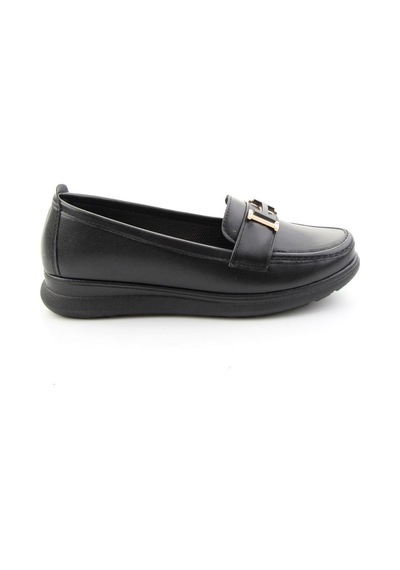 Siyah Kadın Loafer Ayakkabı K01536105909