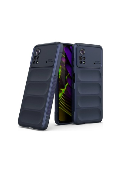 Uryport Xiaomi Poco X4 Pro 5g Kılıf Optimum Silikon - Lacivert