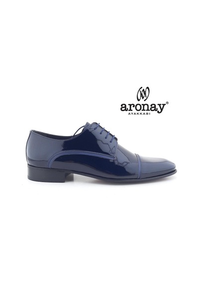 Aronay %100 Hakiki Deri Bağcıklı Jurdan Kösele Erkek Klasik Ayakkabı Çok Renkli