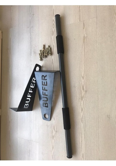 Buffer Barfiks Aleti, Duvar Ve Tavan Montajlı, Çelik, Siyah
