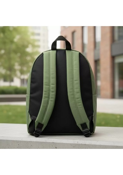 Elegance Yeşil Unisex Günlük Okul Seyahat Sırt Çantası Yeşil