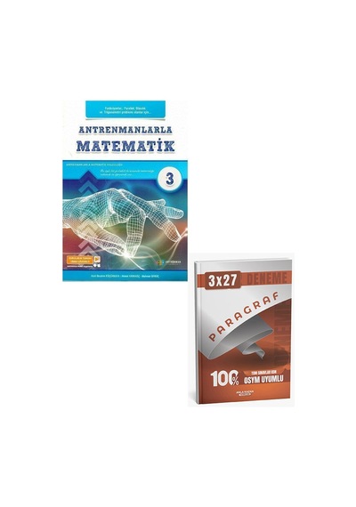 2027 Antrenmanlarla 2027 Matematik 3+anla Kazan Paragraf Deneme