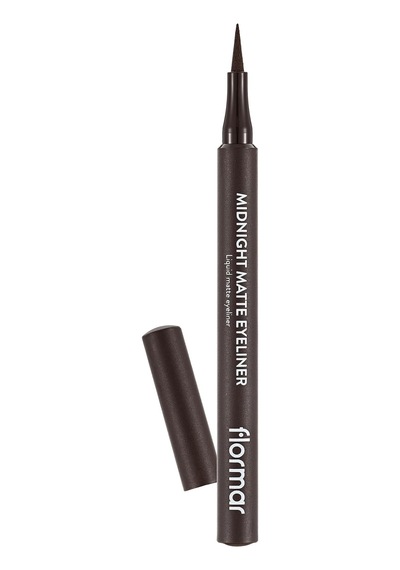 Tr Mat Likit Kalem Eyeliner Kahve - Midnight Matte Eyeliner - 002 Brown - 8690604641659 Genel
