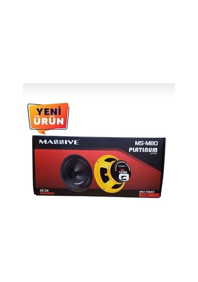 S 20 Cm Midrange Hoparlör Ms-m80 450wat Ciftti 900watt