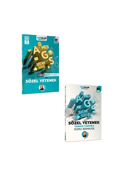 Yediiklim 2026 Meb Ags Ahenk Serisi Türkçe Sözel Yetenek Video Ders Notları Ve Soru Bankası Seti