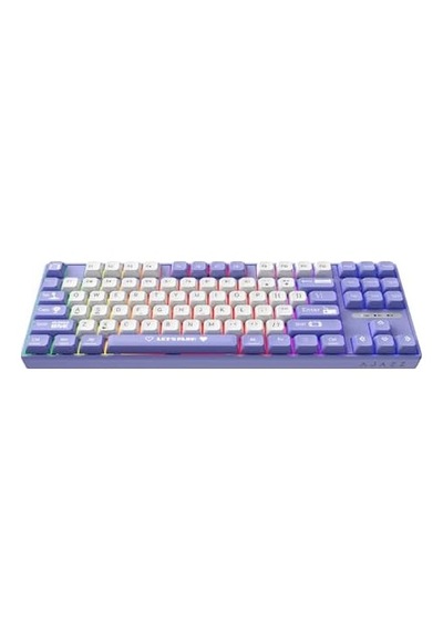 Ak870 Mc Kablolu Mekanik Oyun Klavyesi Mor Klavye Red Switch