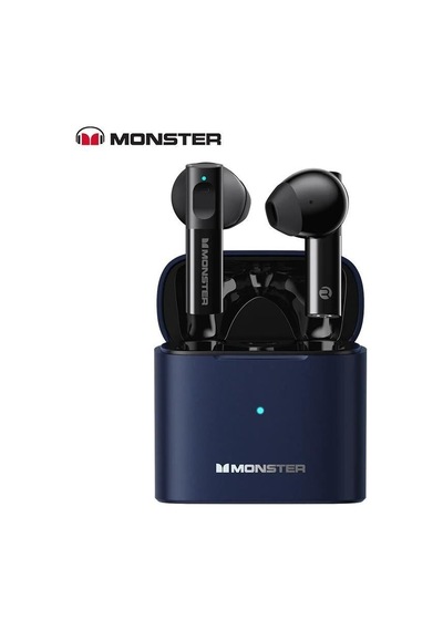 Premium Aksesuar Aktif Eğlence Monster Airmars Xkt03 Mavi Kablosuz Kulaklık
