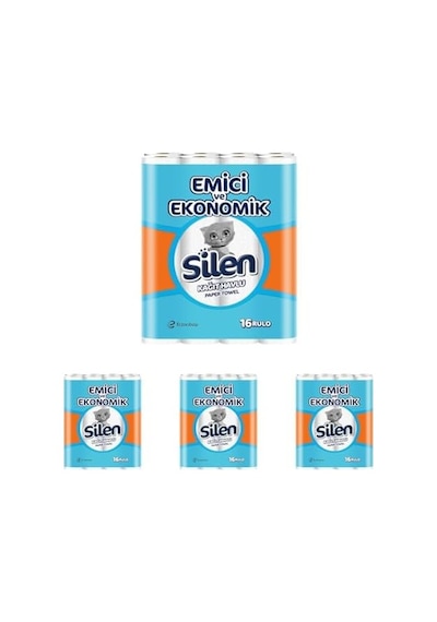 Silen Kağıt Havlu 16'lı 4 Paketi