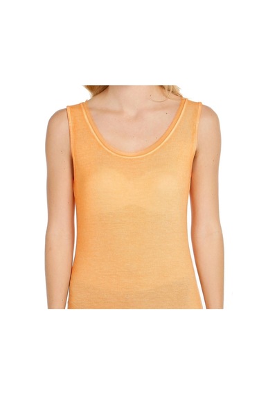 Bulalgiy Kadın Mandalina Batikli Bluz - Bga635713