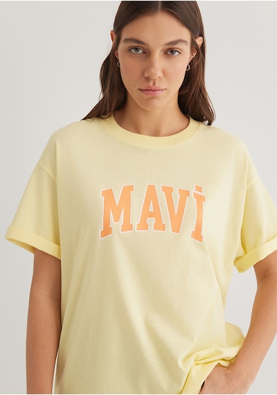 Mavi - Mavi Logo Baskılı Sarı Tişört 1600843-71315 Sarı Mavi - Mavi Logo Baskılı Sarı Tişört 1600843-71315 Sarı