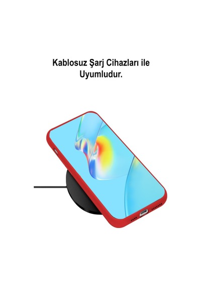 Oppo A16 Kapak İçi Kadife Kamera Korumalı Lansman Silikon Kılıf