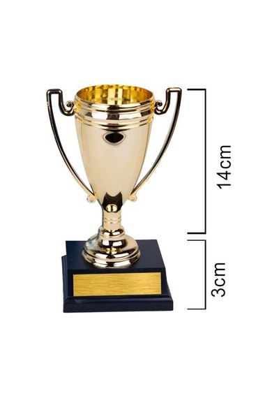 Süblimasyon İthal Şampiyon Ödül Kupası 14cm Gümüş