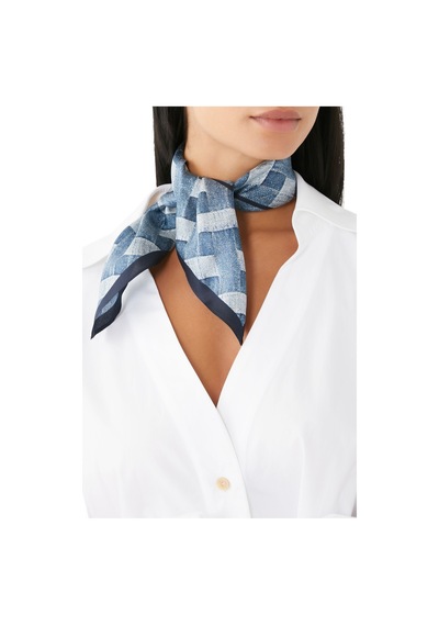 Kurt Geiger Bandana Scarf, Çok Yönlü Ve Şık Kadın Fuları Mavi