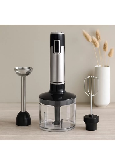 Ayarlanabilir Hızlı El Blender Seti 700 Ml Beyaz
