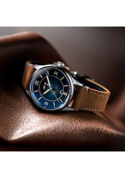 Avı-8 Flyboy Av-4153-02 Lafayette 110th Anniversary Limited Edition Otomatik Erkek Kol Saati Gri