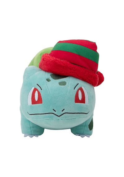 Pokemon Pelüş Figür Yılbaşı Serisi - Bulbasaur 20cm Pkw3377 Renkli