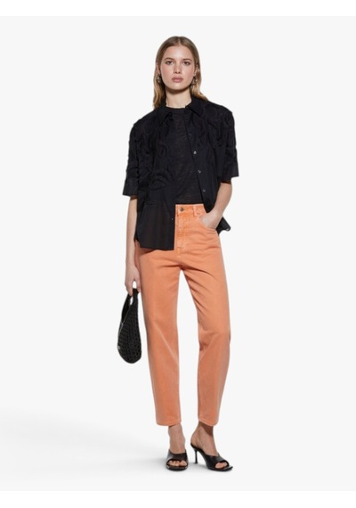 Sisley %100 Pamuk Taş Yıkama Normal Bel Mom Fit Denim Pantolon Kadın Turuncu Denim Pantolon - 325p4tfhle04ı Sisley %100 Pamuk Taş Yıkama Normal Bel Mom Fit Denim Pantolon Kadın Turuncu Denim Pantolon - 325p4tfhle04ı