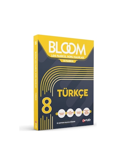 Artıbir Yayıncılık 8.sınıf Lgs Bloom Türkçe 32 Fasikül Soru Bankası