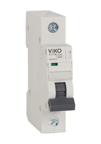 Viko B 10a 3ka 1p Otomatik Otomat Sigorta 12 Adet 1 Kutu 4vtb-1b10-sn2