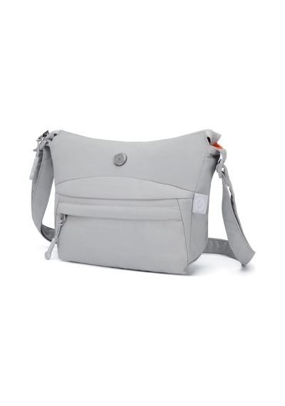 Smart Bags Mikro Poly Kumaş Postacı Kadın Çantası 3342 Gri