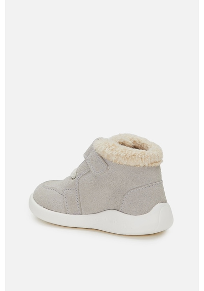 Vicco Tinky Kürklü Unisex İlk Adım Gri Günlük Ayakkabı