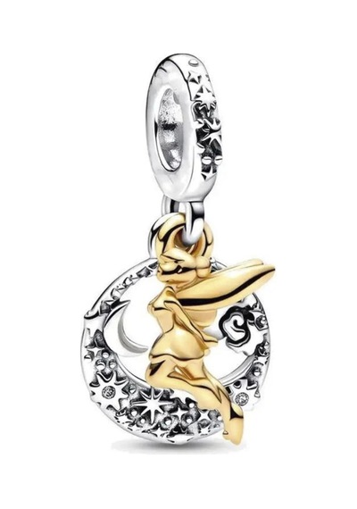 Nur Silver Tinker Bell Gece Sallantılı Gümüş Charm - NUR-CM00417