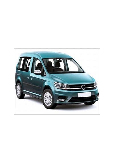 Vw Caddy Krom Ayna Kapağı 2 Prç. 2015 Üzeri P. Çelik