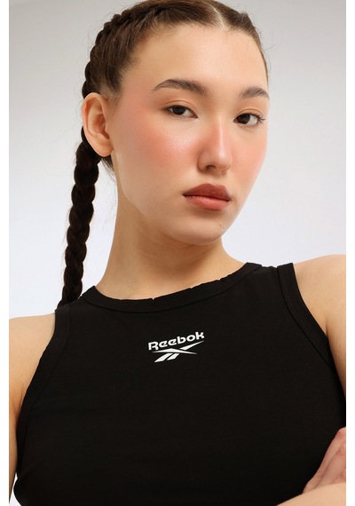 Reebok Id Rıb Tank Siyah Kadın Atlet