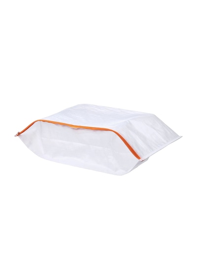 Ikea Parkla Ayakkabı Saklama Çantası 48 X 22 Cm Beyaz - Turuncu