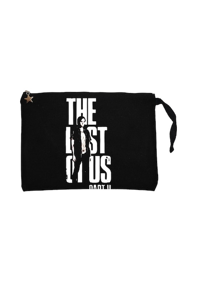 The last of Us Ellie Gamers Siyah Clutch Cüzdan / El Çantası Siyah