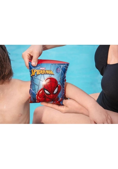 Bestway Spiderman Figürlü Şişme Kolluk 23*15cm Çok Renkli