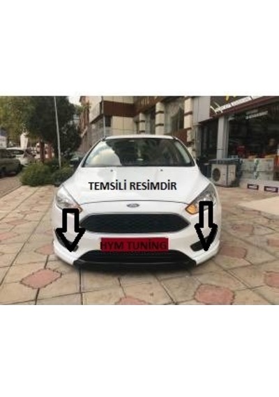 Ford Focus 3 2015+ Makyajlı Ön Karlık Boyasız Abs Plastik Hb/sd