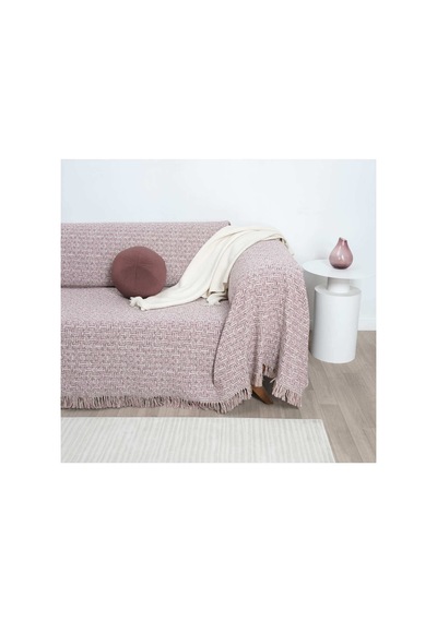 Çok Amaçlı Pamuklu Örtü- Kanepe-koltuk Şalı-koltuk Örtüsü 170x220-767 Kahve 6