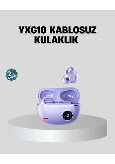 Home Kulak Arkası Klipsli Bluetooth Kulaklık Yxg10 Silikon Malzemeli Ergonomik Diğer