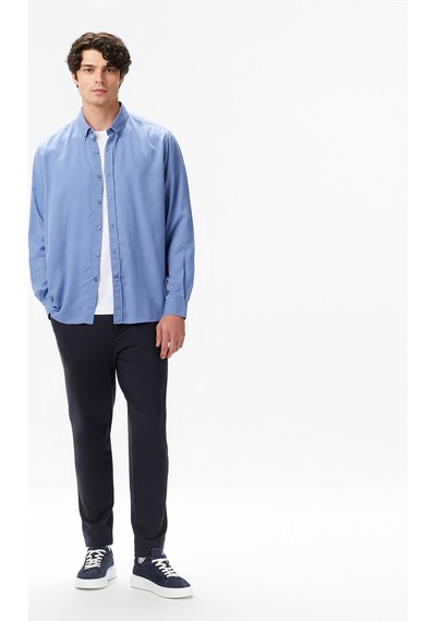 Nautica Erkek Mavi Classic Fit Gömlekdüzw57232t