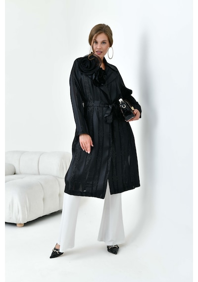 Ftz Women Kadın Abaya Kap Siyah 30864-siyah Siyah