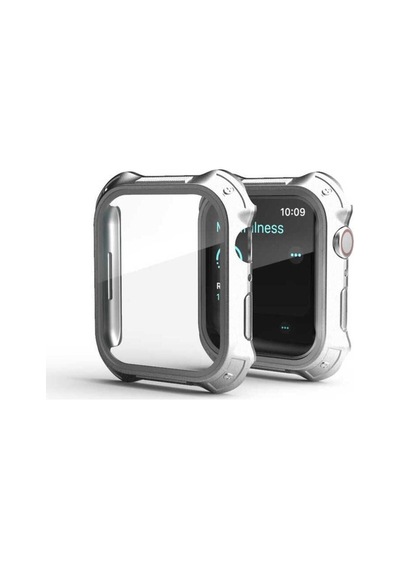 Apple Uyumlu  Watch 7 41mm Tank Zırh Kasa Ve Ekran Koruyucu Zore Watch Ga