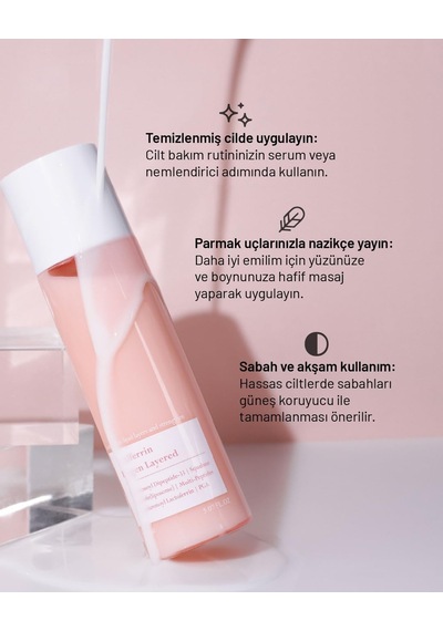 Layered 3 Katmanlı Yüz Bakım Serumu - Ginseng Ve Squalane İçerikli, B3 Niacinamide İle Leke Ve Kırışıklık Giderici, Kore Cilt Bakım Ürünü, Nemlendirici & Bariyer Onarıcı Serum 150ml-ovaco Diğer Layered 3 Katmanlı Yüz Bakım Serumu - Ginseng Ve Squalane İçerikli, B3 Niacinamide İle Leke Ve Kırışıklık Giderici, Kore Cilt Bakım Ürünü, Nemlendirici & Bariyer Onarıcı Serum 150ml-ovaco Diğer