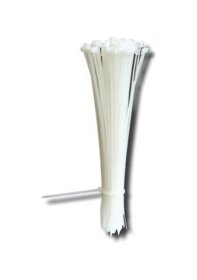 Çetsan Kablo Bağı 10 Cm 2.5x100mm 250 Lik Poşet Beyaz