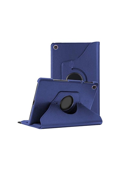 Huawei Mediapad T3 7 Uyumlu Kılıf, Caseup 360 Rotating Stand Lacivert Arka Kapak