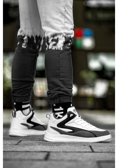 Dark Seer Beyaz Füme Erkek Sneaker Beyaz - Füme