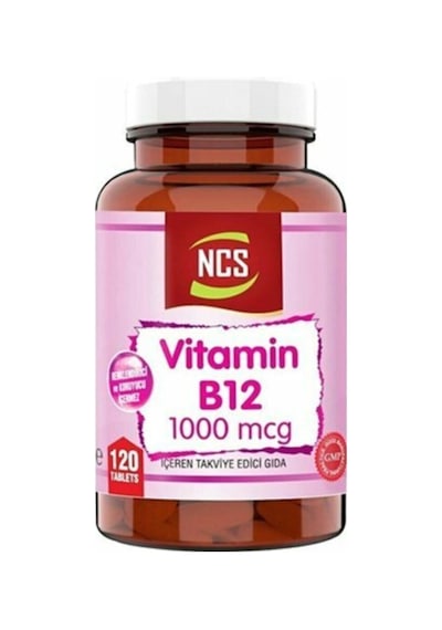 Vitamin B12 Metilkobalamin 1000 Mcg 120 Tablet 2 Kutu