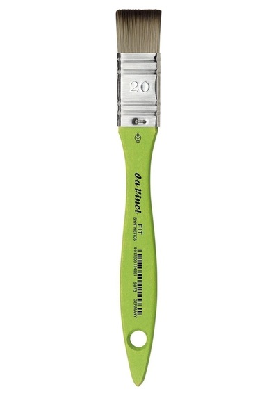 Da Vinci : Fit For Sentetik Düz Uçlu Geniş Yüzey Fırçası : Seri 5073 : No:20