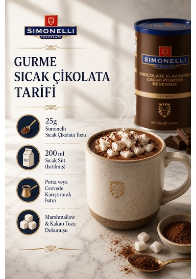 Simonelli Sıcak Çikolata 900 G