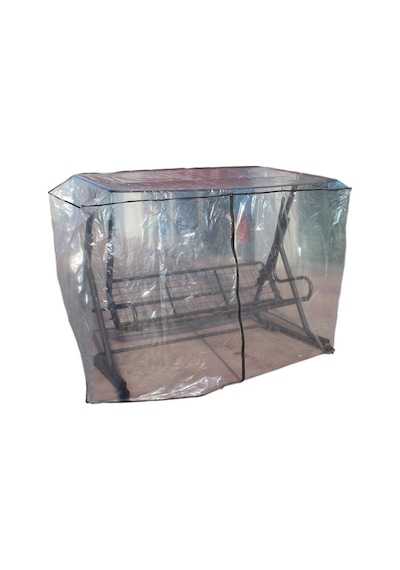Otobirotoaksesuar Salıncak Koruma Örtüsü Kılıfı Bahçe Salıncak Kılıfı 220X120X150 Şeffaf