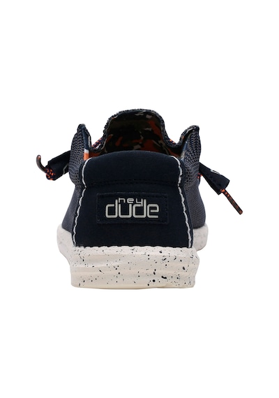 Blue Multı Sneaker Günlük Erkek Hd.40019 Hey Dude Wally Sox 4ny Blue Multi Blue Multı Mavi