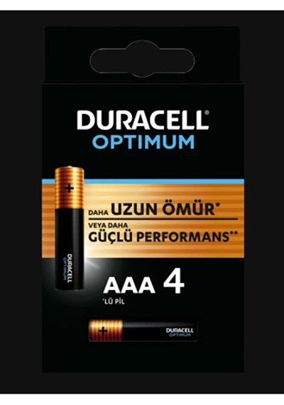 Duracell Optimum İnce Pil 4'lü
