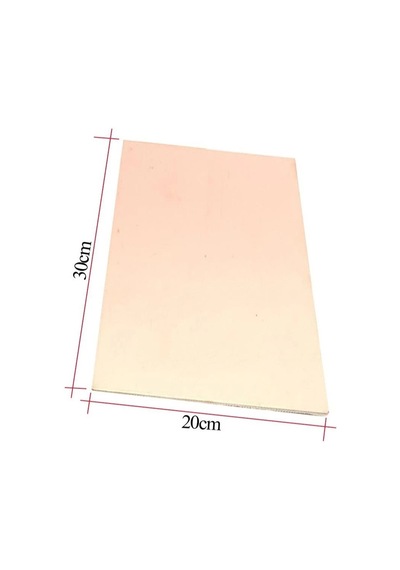 20x30 Bakır Plaket 200x300mm
