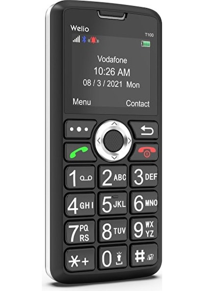Welio Wkey T100 Tuşlu Kamerasız Cep Telefonu