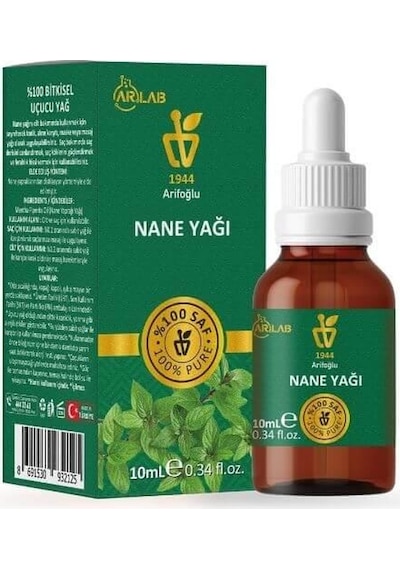 Nane Yağı 10ml %100 Saf Yağ Arlab 10 ML